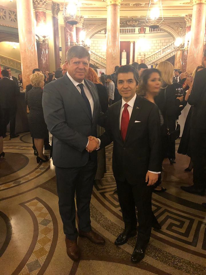 FOTO. Deputatul Octavian Petric, la Ziua Națională a Turciei. Invitat de ambasadorul Osman Koray Ertaş