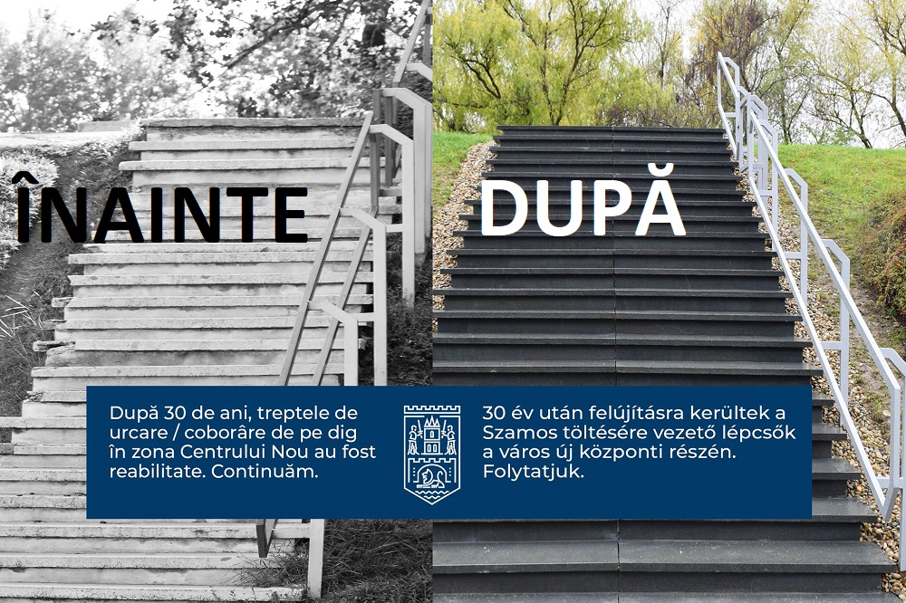 FOTOCOMPARAȚIE. S-au finalizat lucrările la urcările pe dig! După 30 de ani