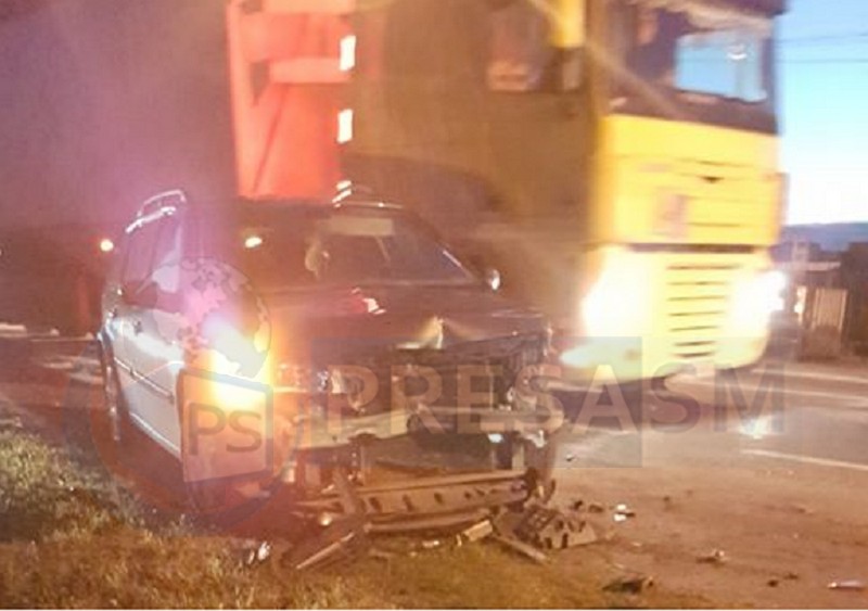 FOTOGALERIE. Accident rutier în lanț pe B-dul Lucian Blaga, în municipiul Satu Mare