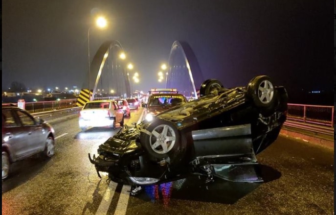 FOTO/VIDEO. Un sătmărean a omorât trei oameni cu mașina. Și a încercat să fugă!