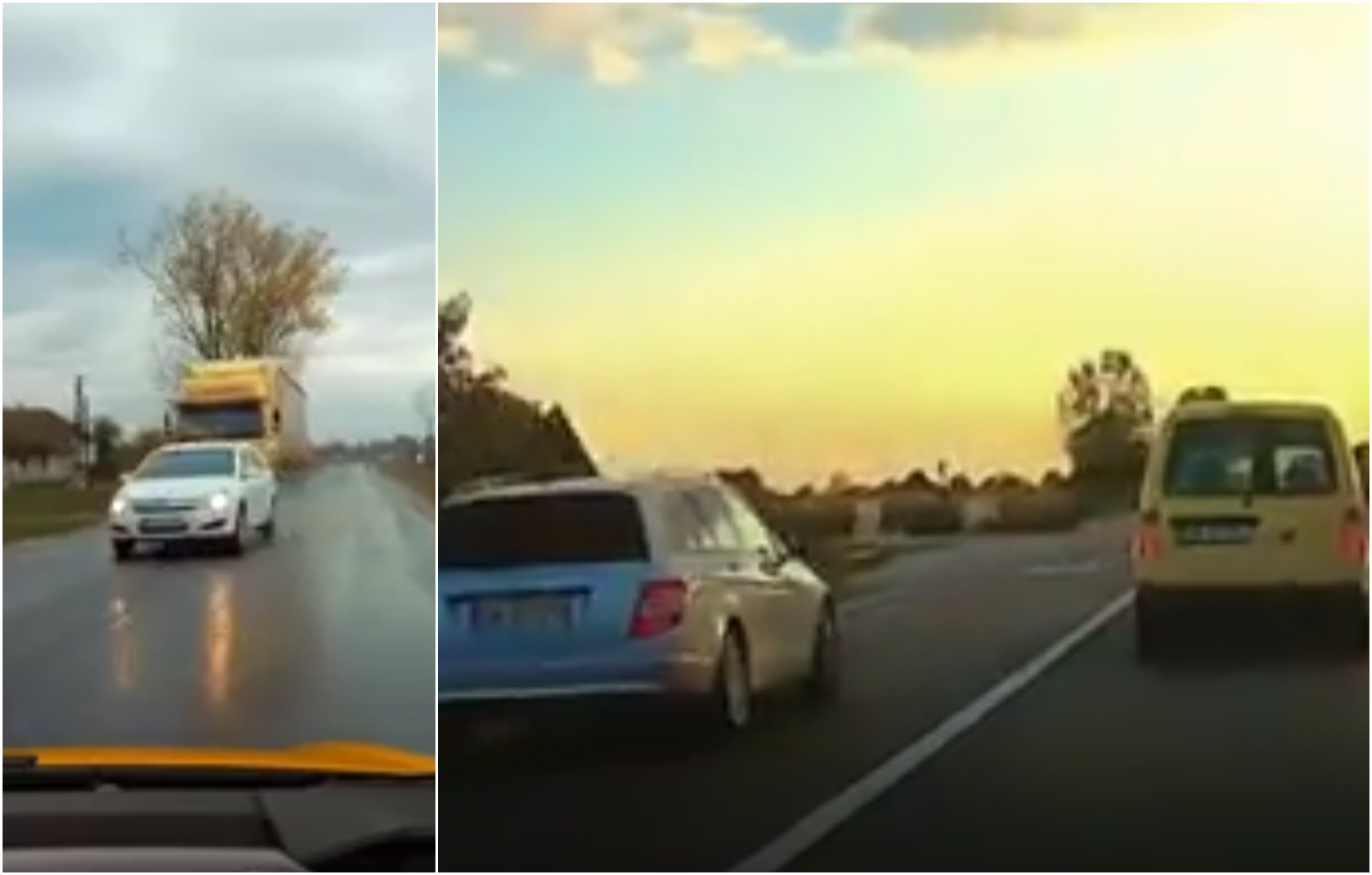 VIDEOREPORTAJ. Depășiri ilegale, la limită, pe șoselele județului. Cazuri concrete