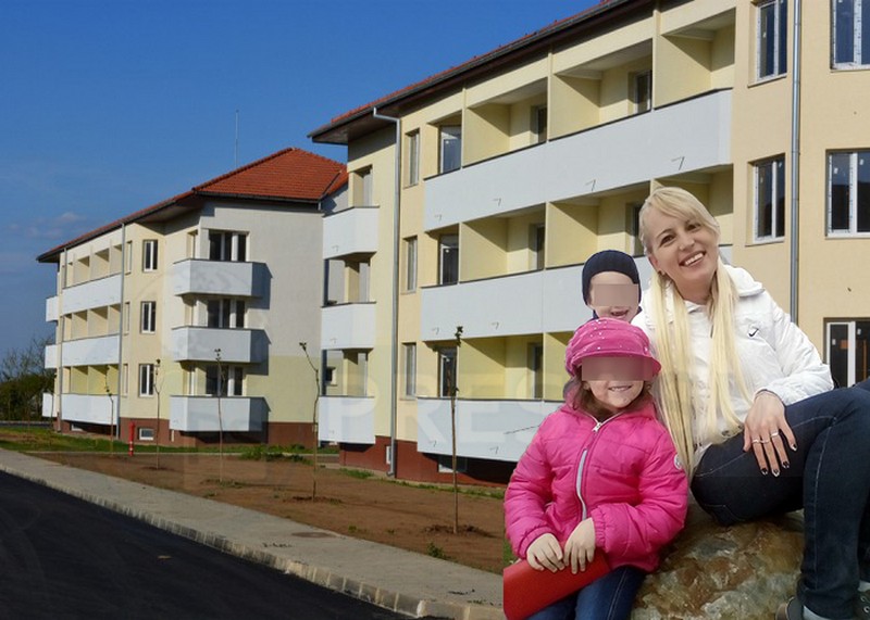 Deci, se poate! Primăria Carei îi dă un apartament mamei cu patru copii