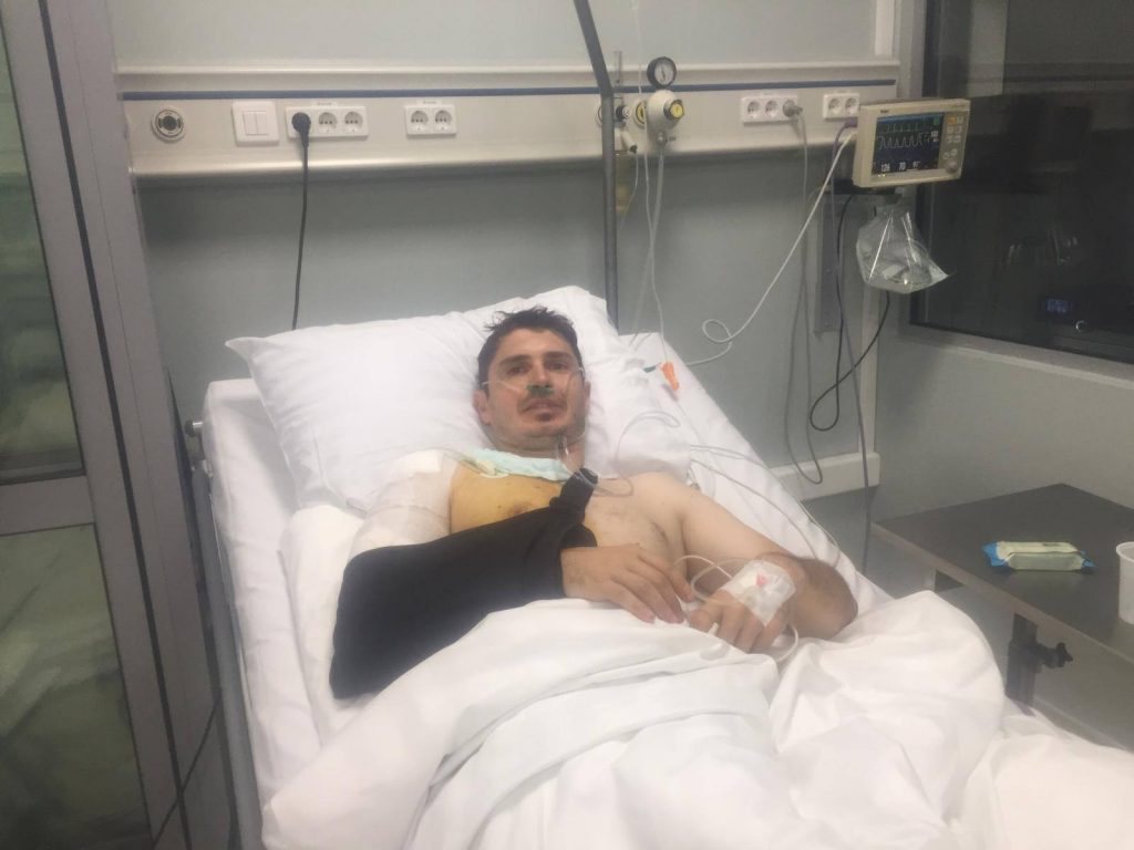 FOTO/VIDEO. Accident grav! Sătmăreanul Mani Gyenes a ajuns în spital