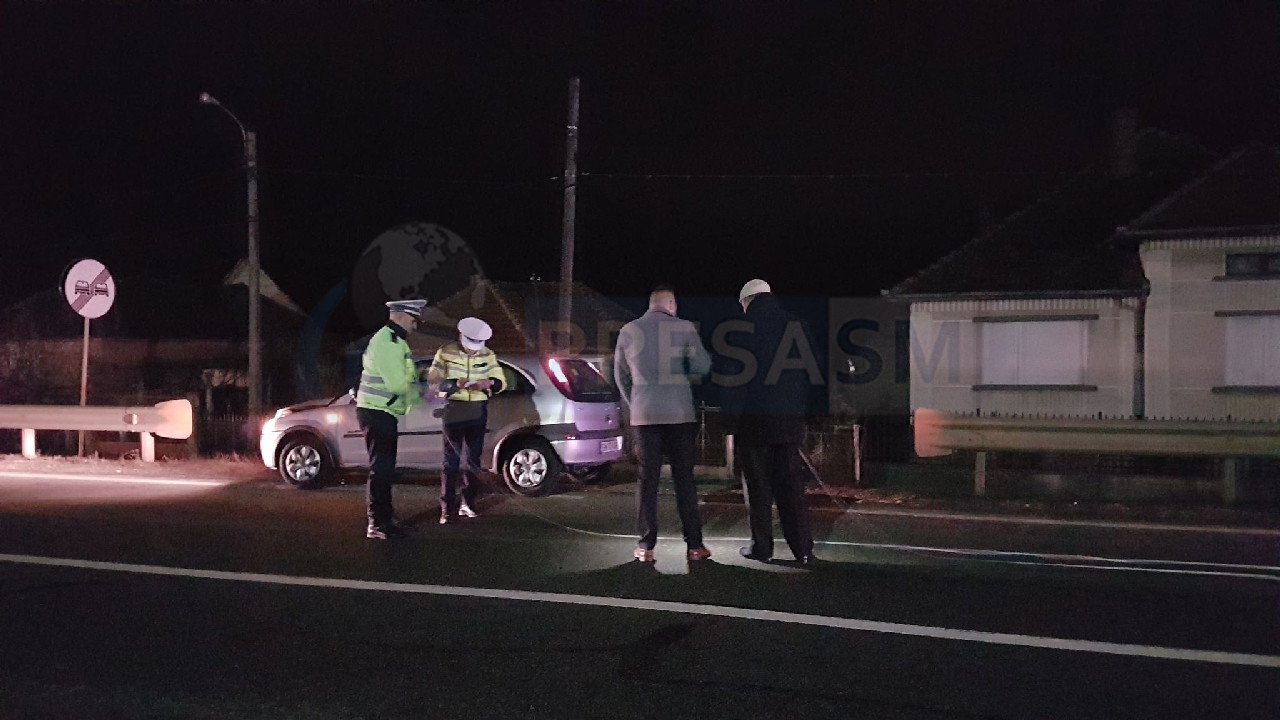 FOTO/VIDEO. Accident mortal pe Drumul Careiului. Pieton lovit de mașină