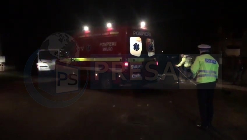 Accident mortal în județ. Pieton călcat de un microbuz