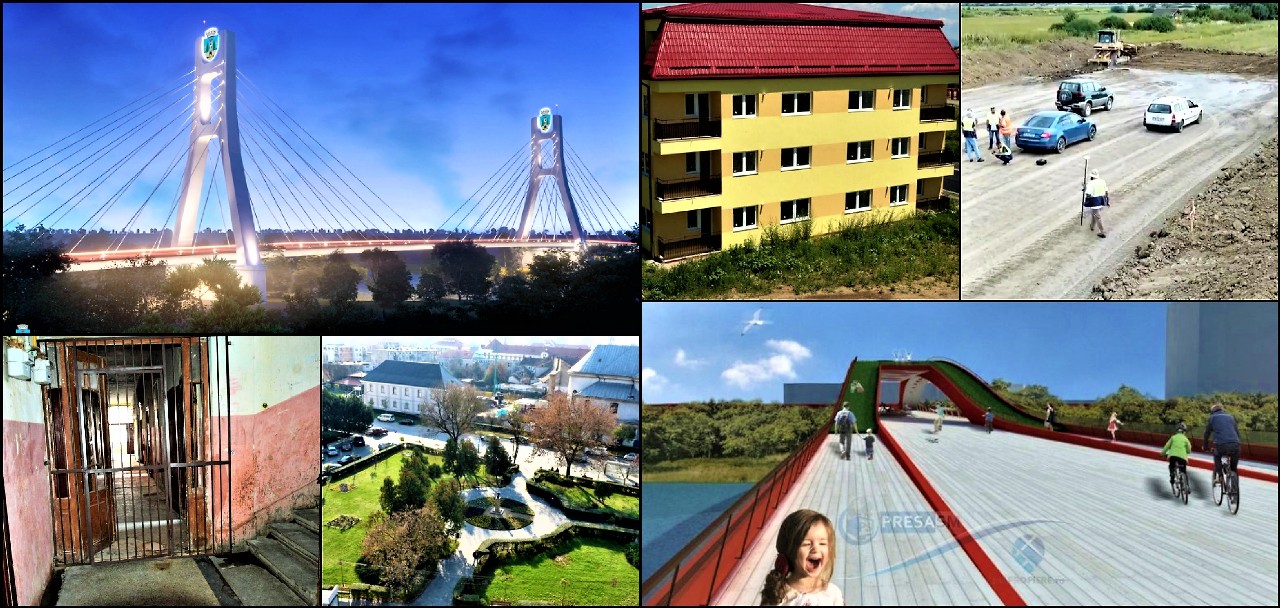 Bilanț la Primărie: Satu Mare, în mișcare! Pasarelă, poduri, reabilitări și bani europeni
