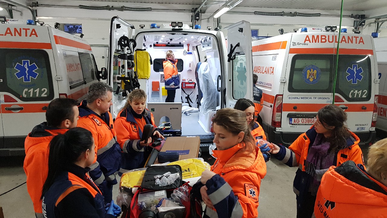 FOTO. Dotări noi pentru Serviciul de Ambulanță. Condiții mai bune pentru sătmăreni