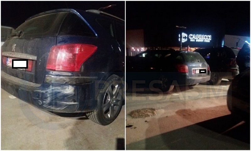 FOTOGALERIE. Primul accident în parcarea supraterană a mall-ului NEPI