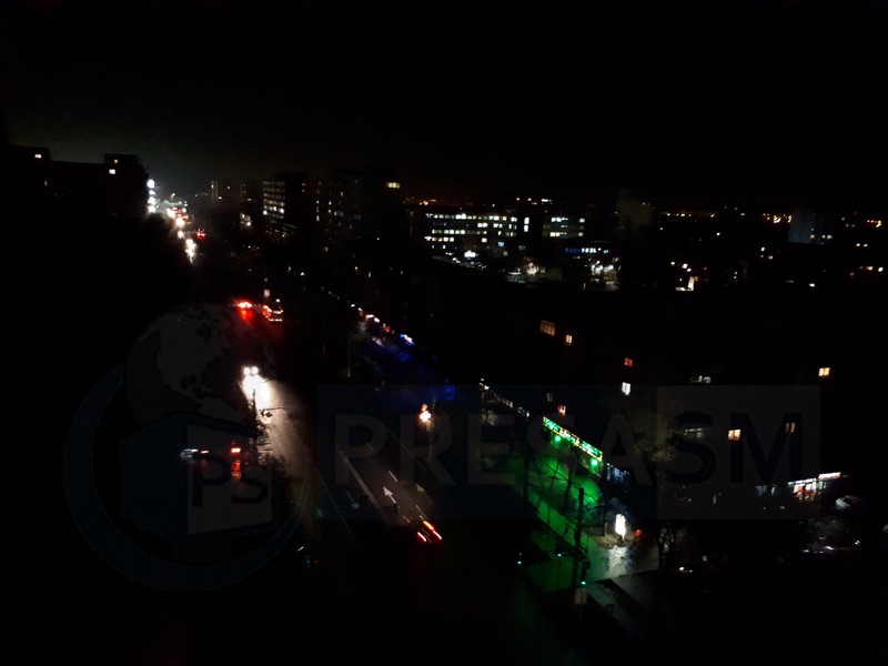 FOTO/VIDEO. Pană de curent în Satu Mare. Micro 14, 15 și 16, fără iluminat stradal