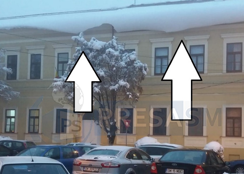 FOTOGALERIE. Pericol major în cea mai aglomerată zonă cu copii din centrul Sătmarului