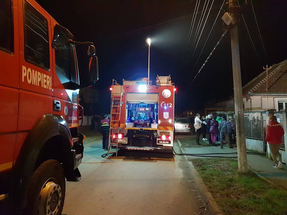 FOTO. Sătmăreancă decedată într-un incendiu. Explozie a vaporilor de combustibil