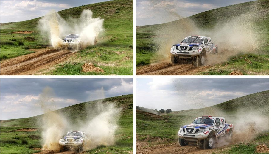 FOTO. Raliu caritabil la Satu Mare. Ajutoarele lui Moș Crăciun, “în viteză” spre familiile nevoiașe