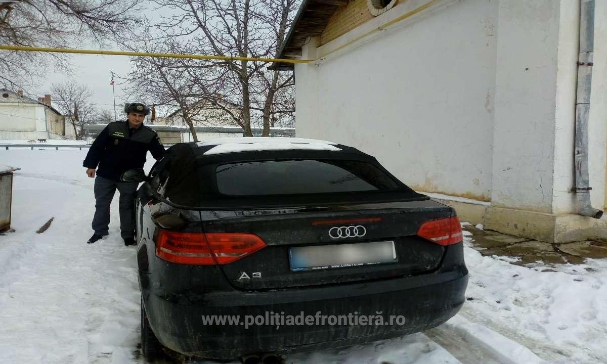 Marius G., lăsat fără AUDI-ul A3 la PTF Petea. Ce i-au spus polițiștii
