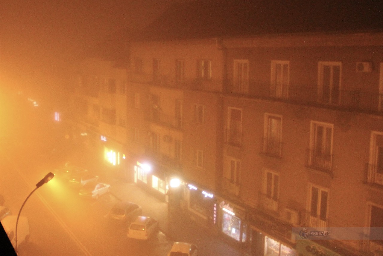 Cod galben de ceață densă la Satu Mare. Cât va dura avertizarea meteo