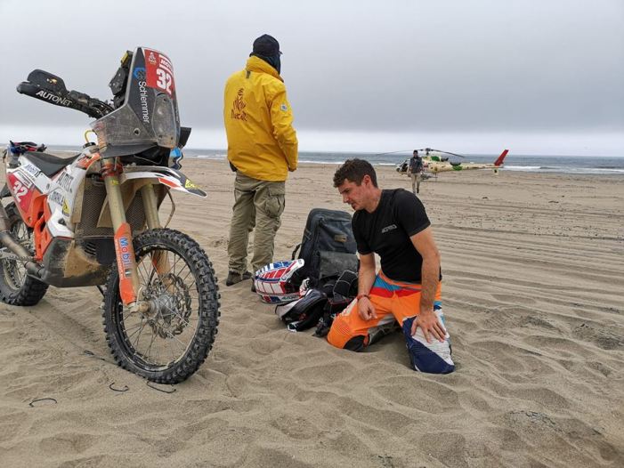 FOTO. Mani Gyenes, despre renunțarea la Dakar: "A trebuit să chem elicopterul"