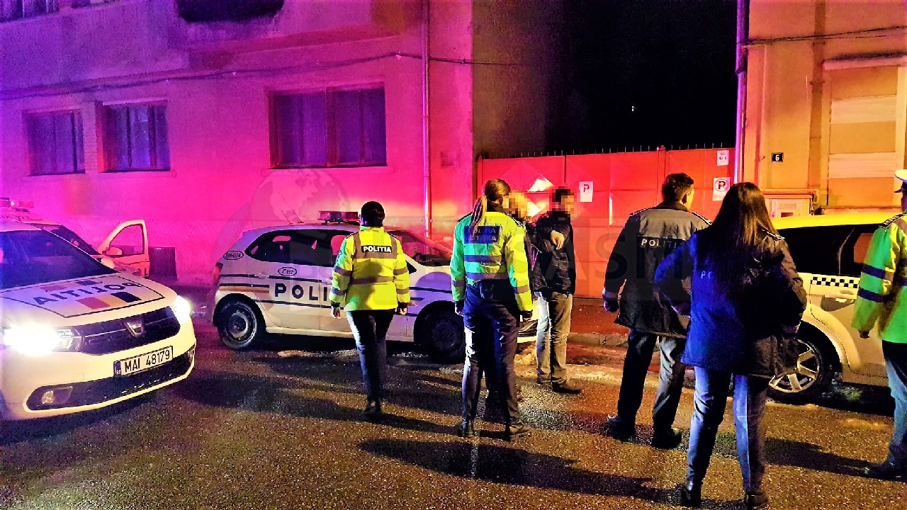 FOTOGALERIE. Un taximetrist beat mort a fugit de Poliție. Urmărire ca-n filme în Satu Mare