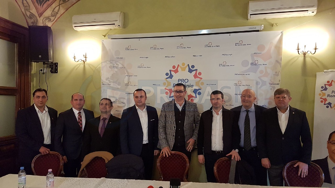 Victor Ponta la Satu Mare. Pro România se pregătește de alegeri