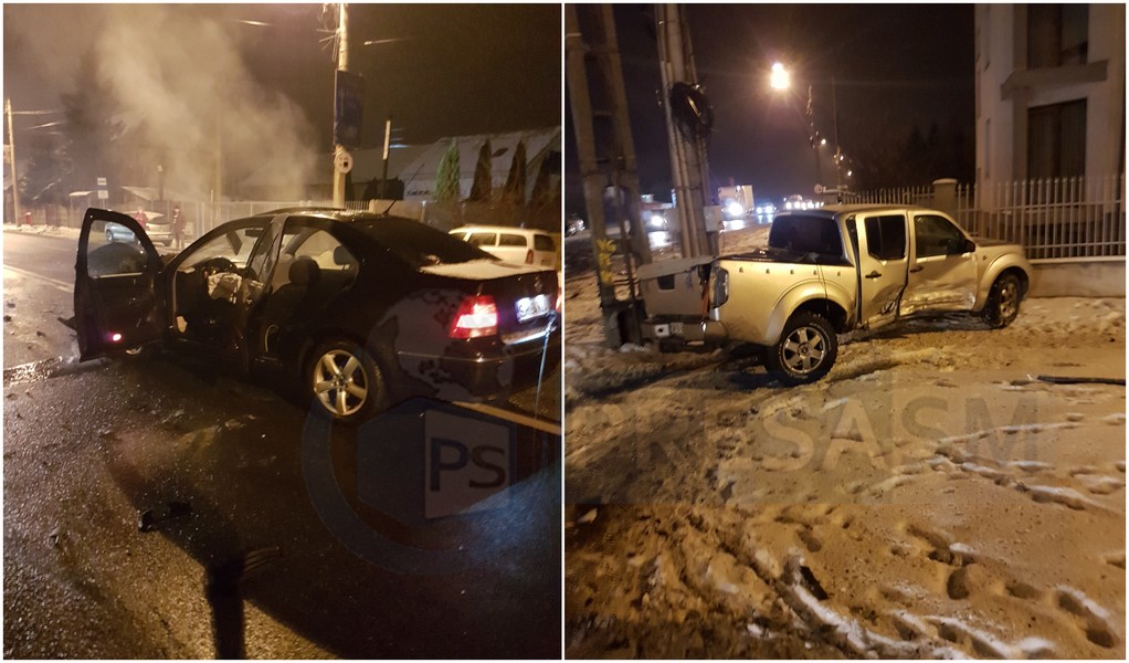 FOTO/VIDEO. Concluziile Poliției în cazul accidentului de pe B-dul Lucian Blaga