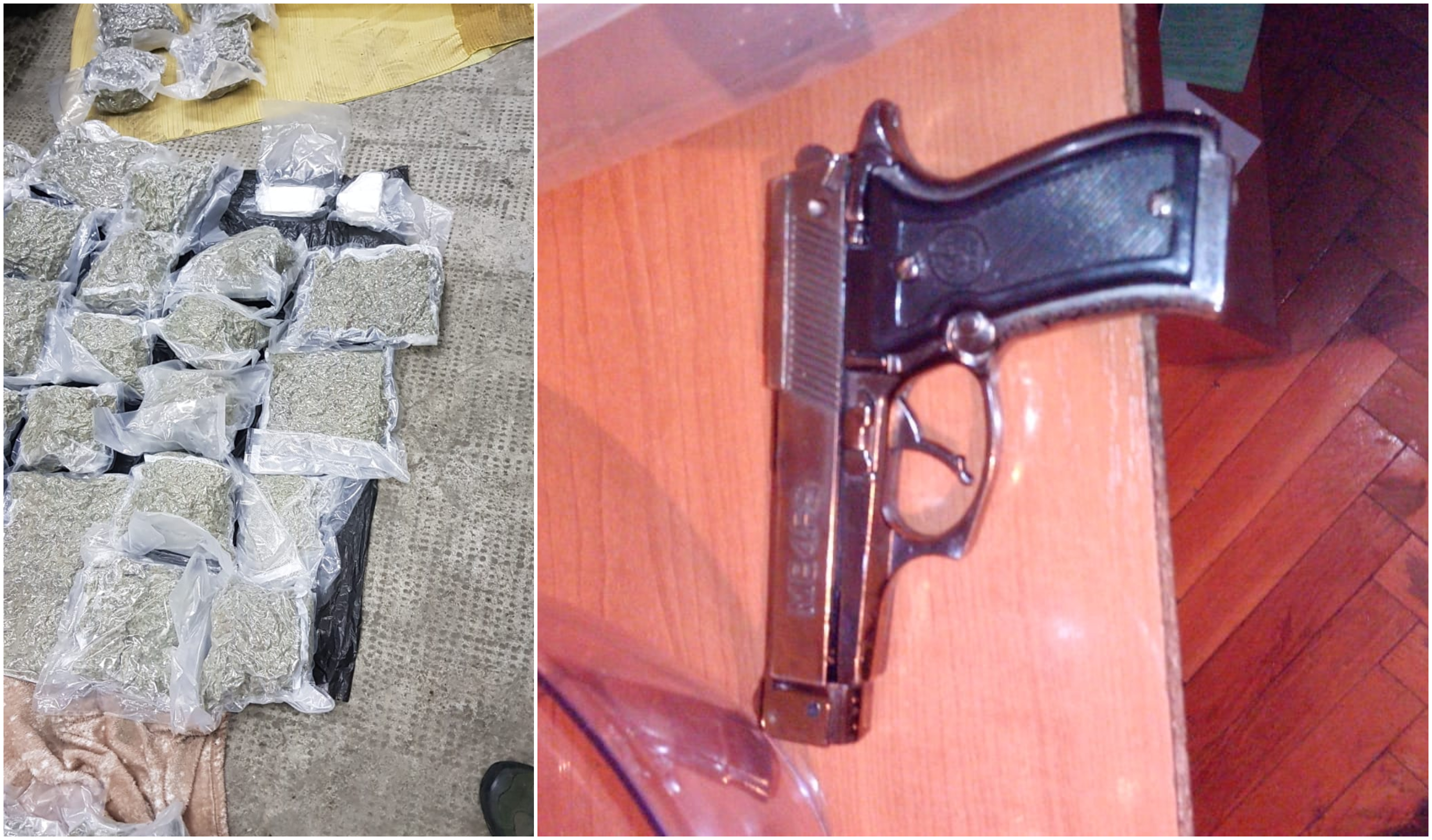 FOTO/VIDEO. Arme și droguri în nord-vestul țării! Captură a specialiștilor de la DIICOT