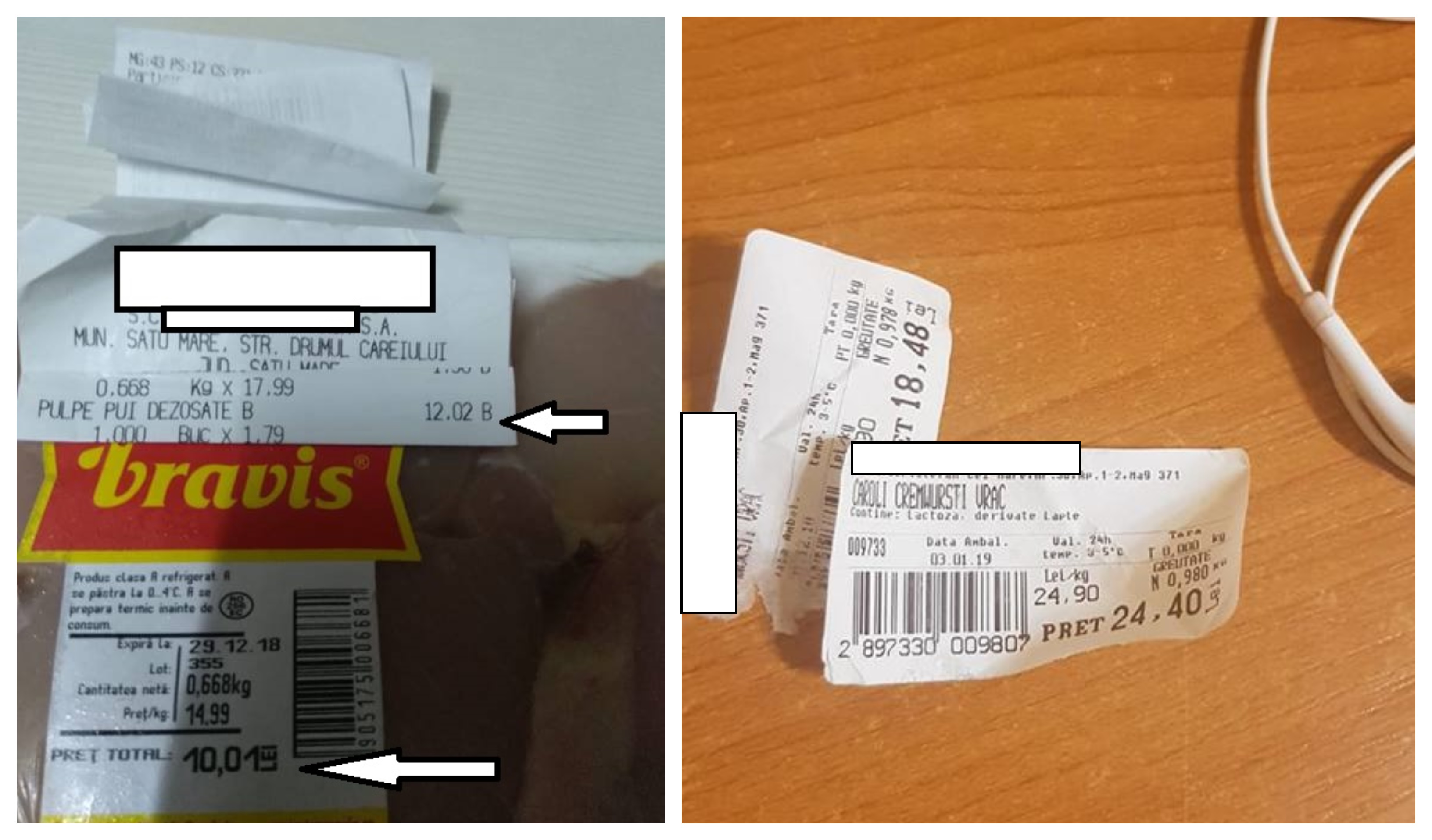 FOTOGALERIE. Cum sunt jecmăniți sătmărenii în unele supermarket-uri din județul Satu Mare