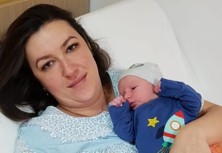 FOTO. Kevin, bebelușul de nota 10! Primul născut la Clinica Gynoprax