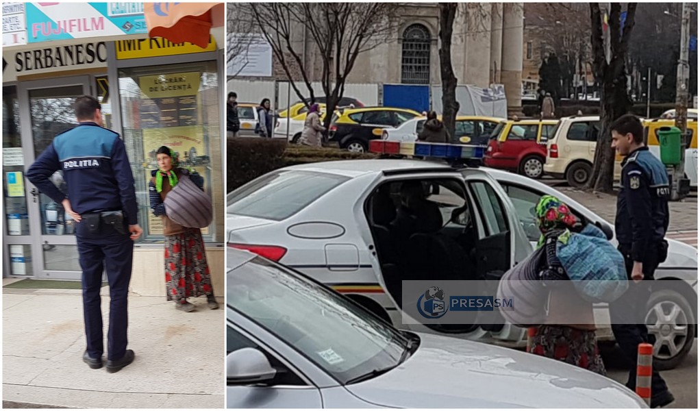 Polițiștii sătmăreni, cu ochii pe cerșetori. Au împărțit amenzi de mii de lei