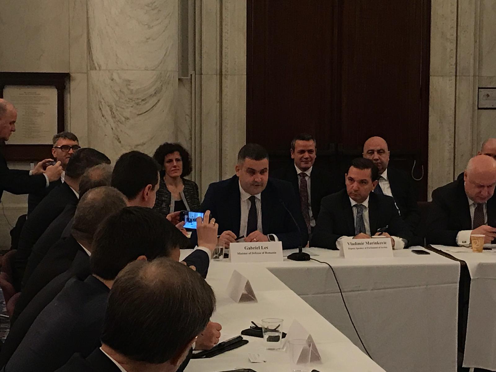FOTO. Ministrul Gabriel Leș, discuții la Washington pe tema provocărilor lansate de Rusia