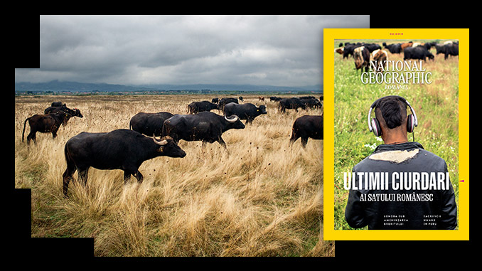Un ciurdar din Țara Oașului, surprins de Remus Țiplea, pe coperta Nat Geo