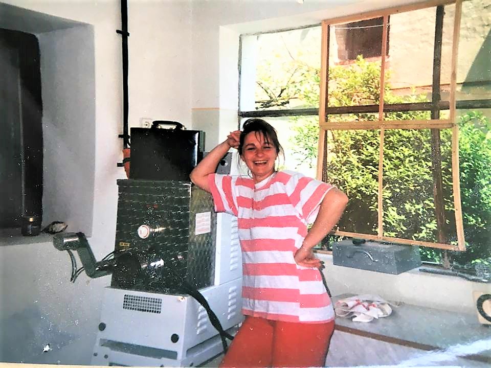 Margareta Ardelean, în 1994, la înființarea companiei