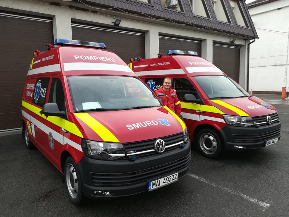 FOTO. Autospeciale noi pentru SMURD Satu Mare. Mai moderne, mai puternice