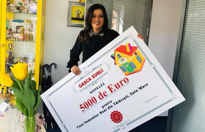 Mulțumim, Mirela și Gașca Zurli! 5.000 de euro pentru familia (7 copii) rămasă fără casă