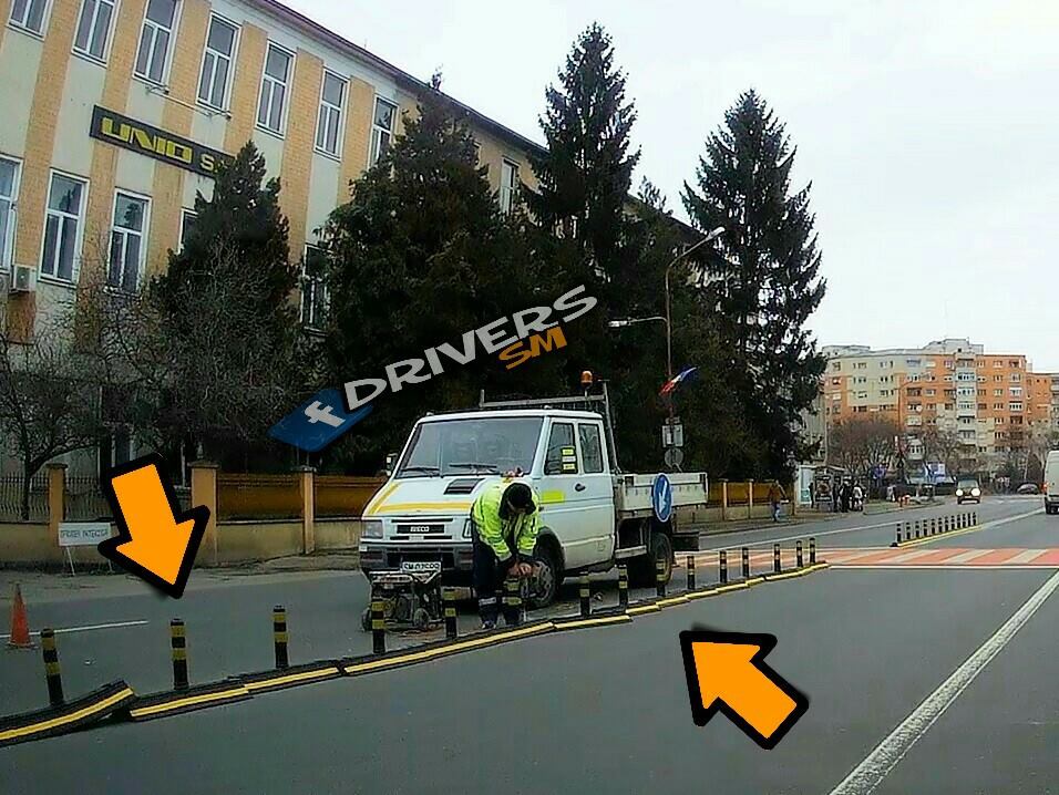 FOTOGALERIE. Sistemele împotriva șoferilor șmecheri, extinse și pe Bulevardul Lucian Blaga