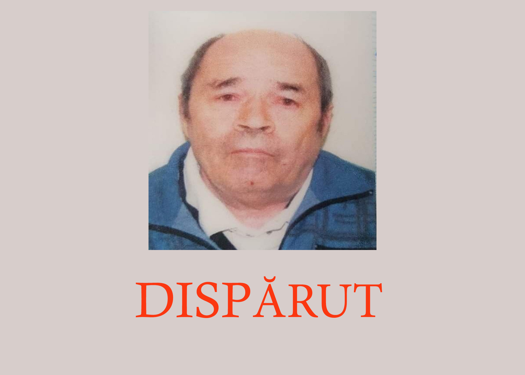 Dispărut de aproape două zile. Familia cere sprijinul sătmărenilor