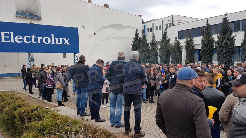 EXCLUSIVITATE. Poziția Electrolux cu privire la greva din Satu Mare: ”vom ajunge la o înțelegere finală”