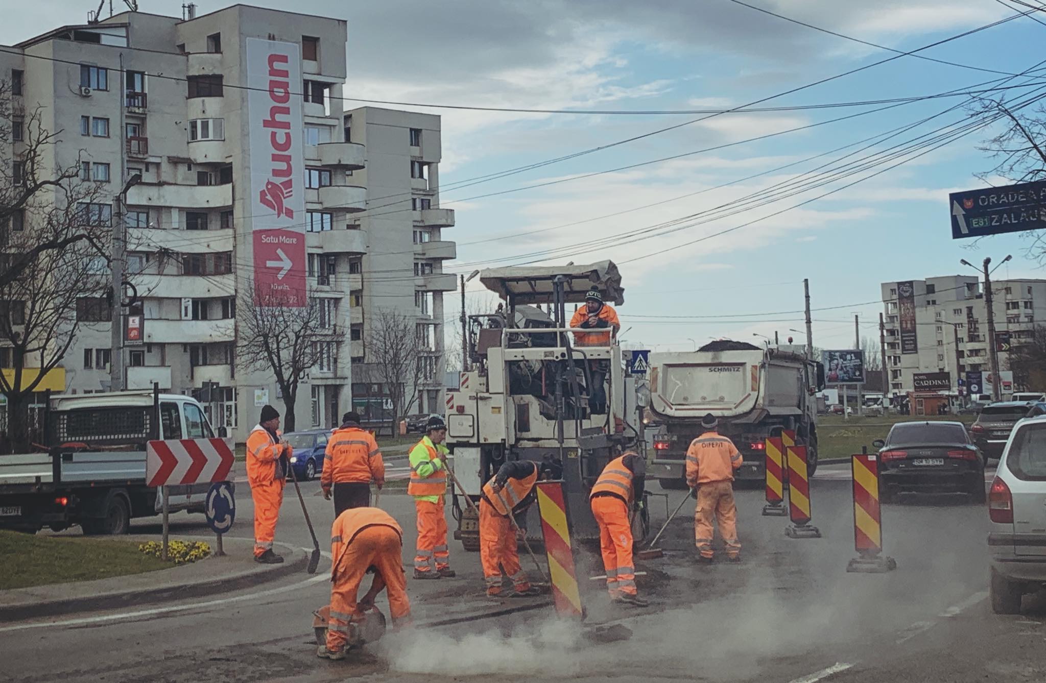 HARTĂ. Străzile principale din Satu Mare intră în reabilitare totală în 2019. Lista completă
