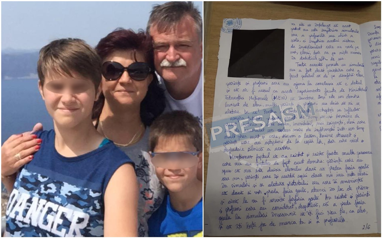 FOTO. Protestul unei eleve din Satu Mare. Un act de curaj și libertate de exprimare!