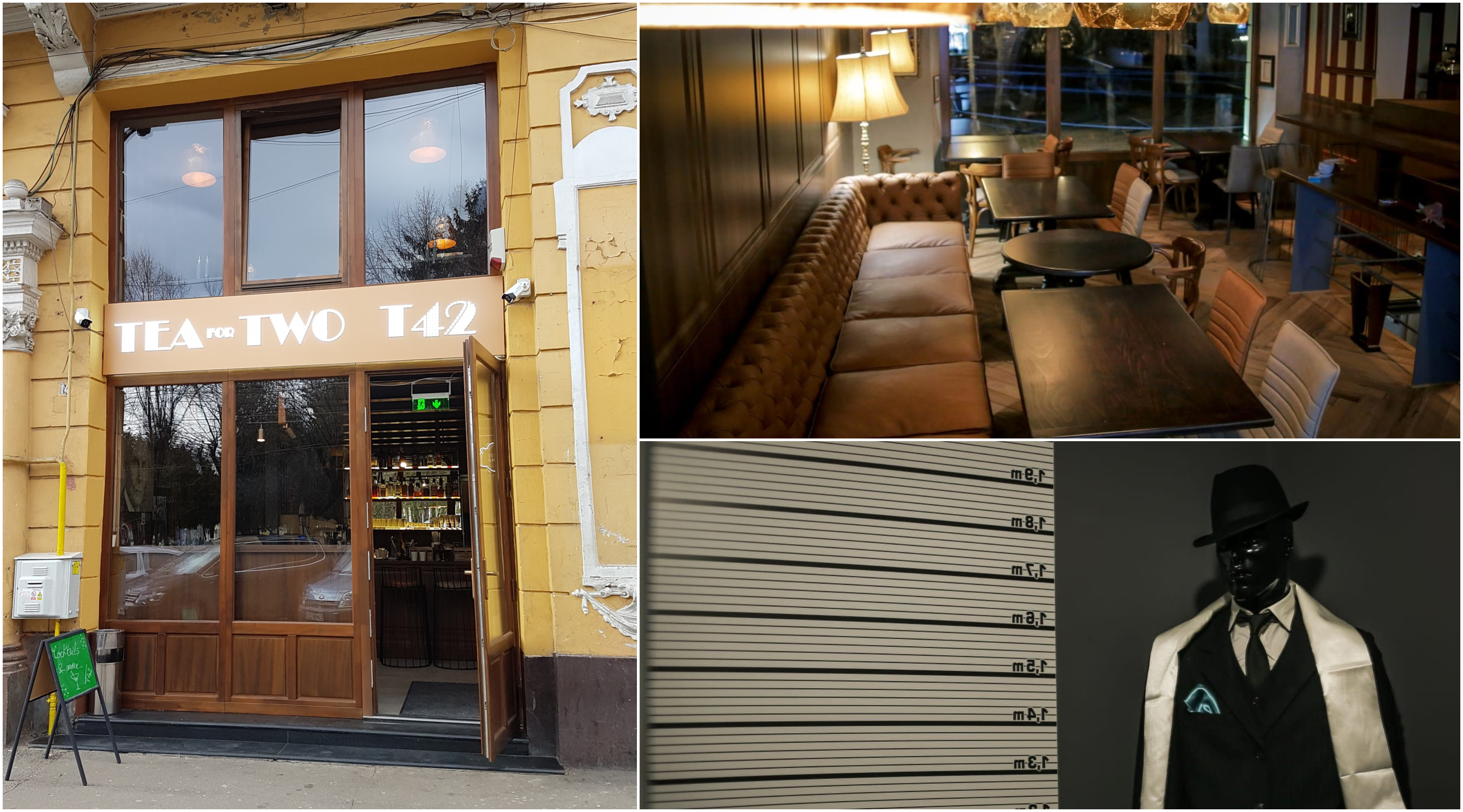 FOTOGALERIE. T42, restaurantul desprins din filmele cu gangsteri. Mâncare delicioasă, ”cadavre” și mafioți