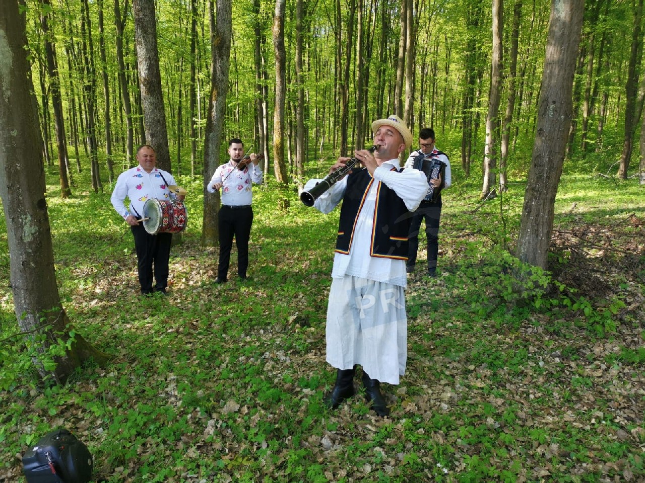 VIDEO. Călin Borșe impresionează cu un nou clip. Cu taragotul în pădurile din zona natală