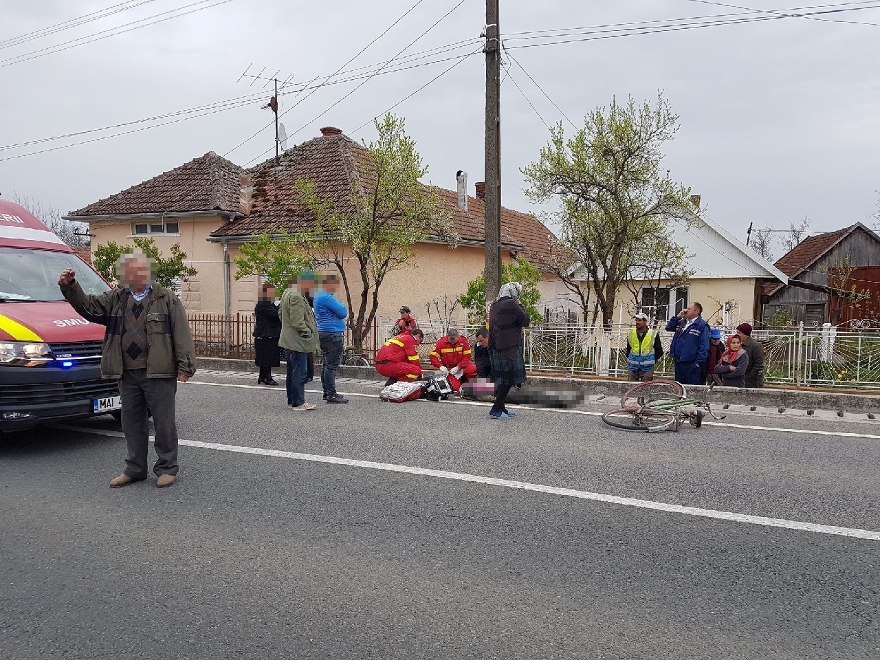 FOTO. Biciclistul implicat în incidentul din Doba a decedat