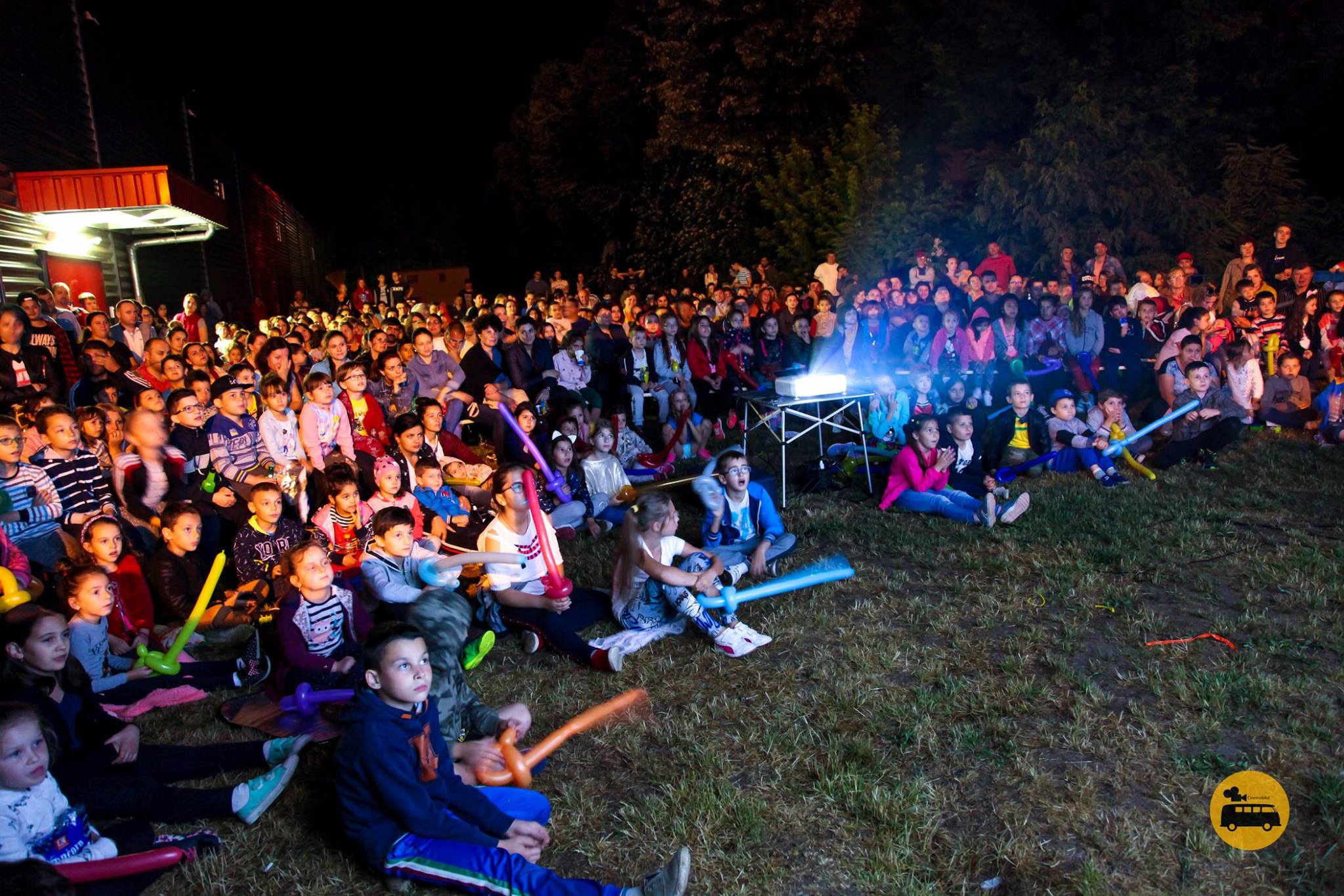 FOTO/VIDEO. Cinema în aer liber. Caravana va ajunge și la Satu Mare