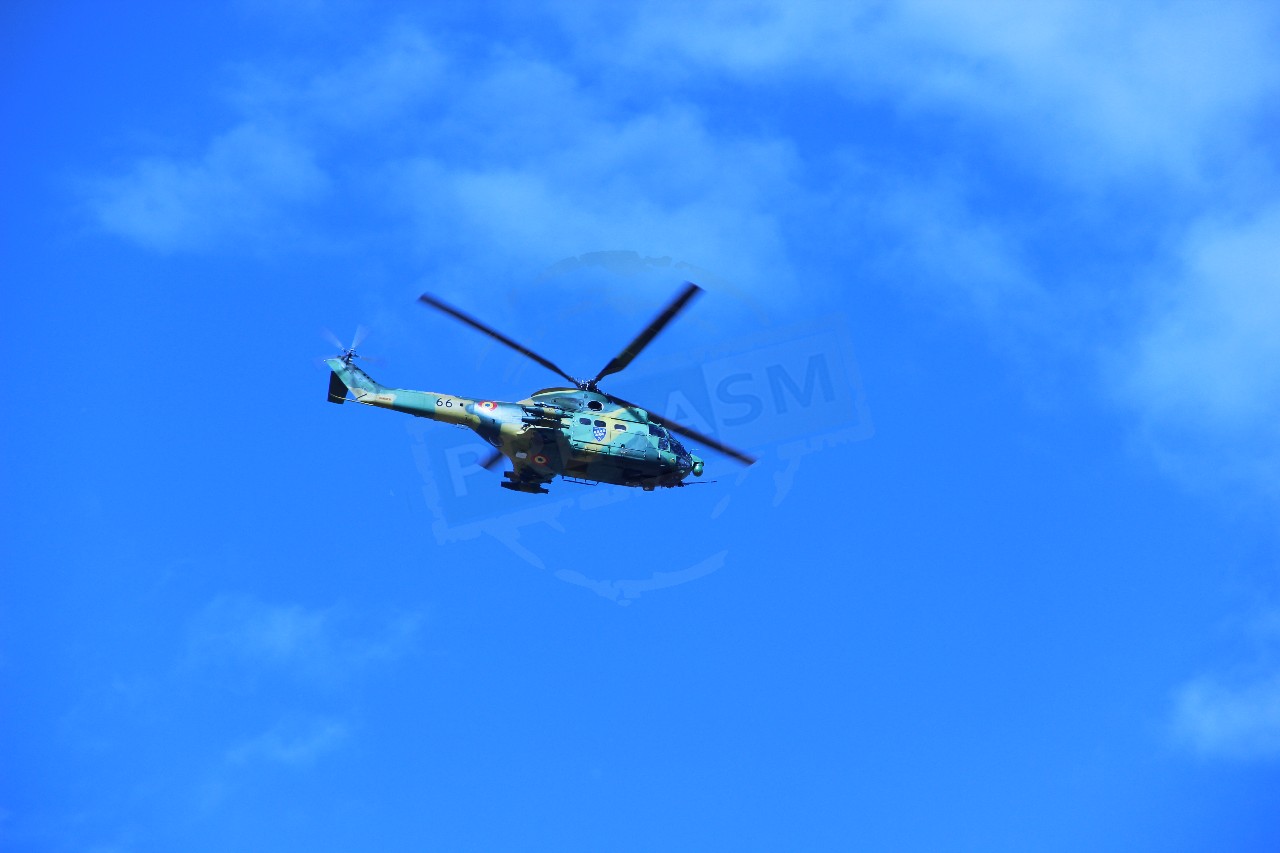 FOTOGALERIE. Elicoptere pe cerul Sătmarului. Pentru ce se pregătesc