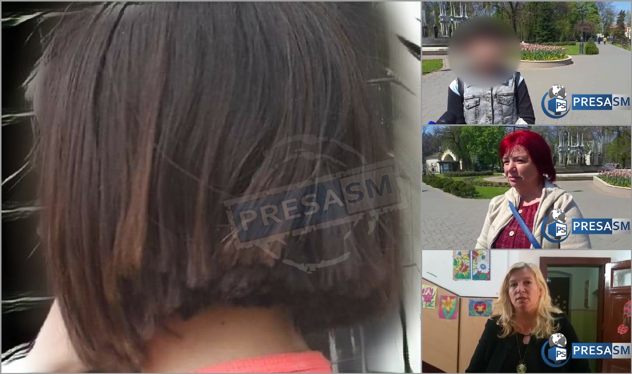 VIDEOREPORTAJ. Mărturia fetiței umilite, cu părul tăiat. Părinții dau în judecată diriginta. Anchetă a poliției