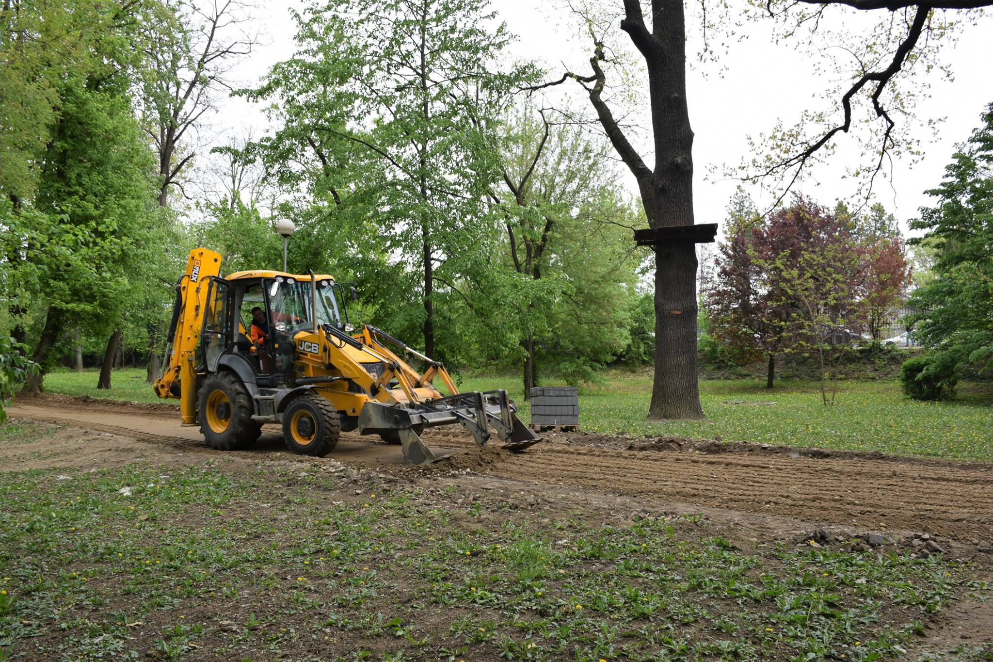 FOTO. Grădina Romei, în reabilitare. Ce planuri are Primăria