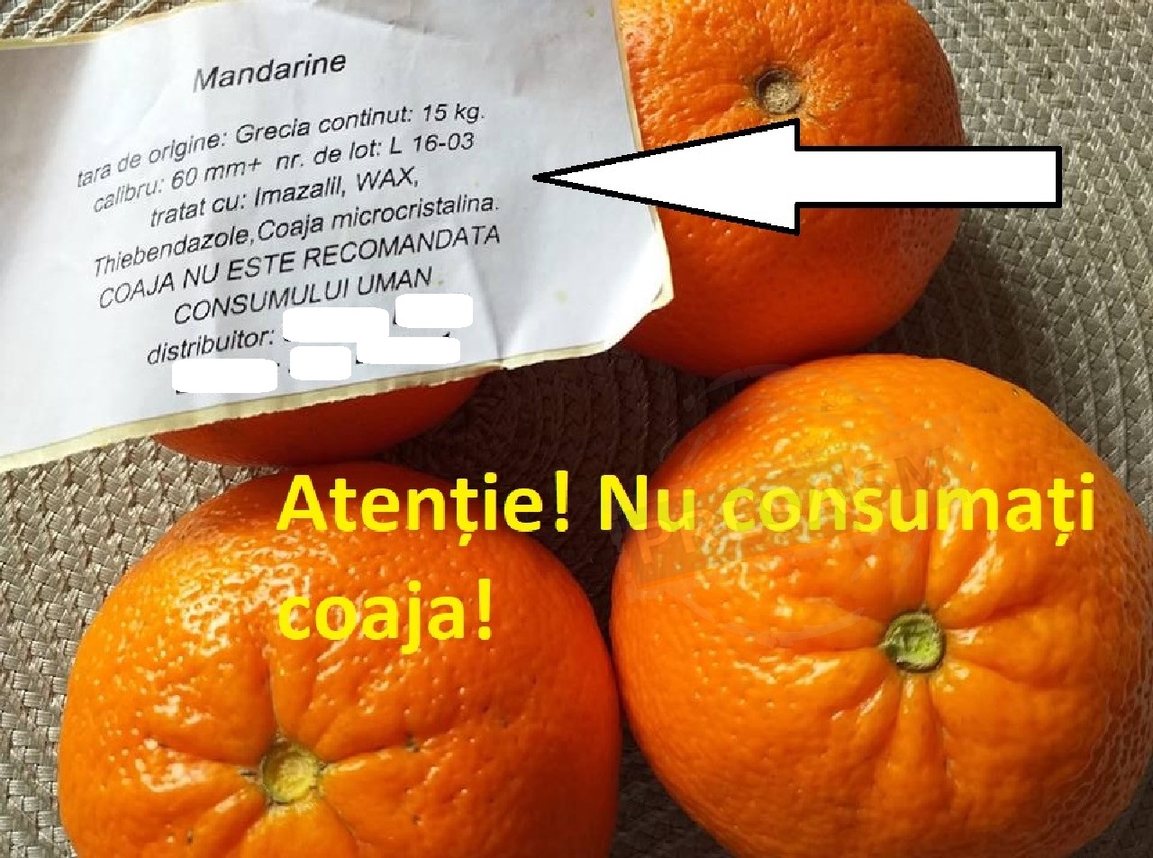 ATENȚIE, sătmăreni! Fructe stropite cu substanțe periculoase în supermarket-uri
