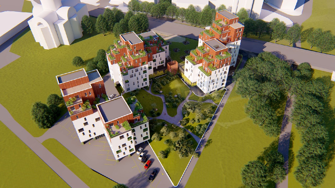 FOTOGALERIE. După mall, NEPI construiește un cartier de locuințe în Satu Mare!