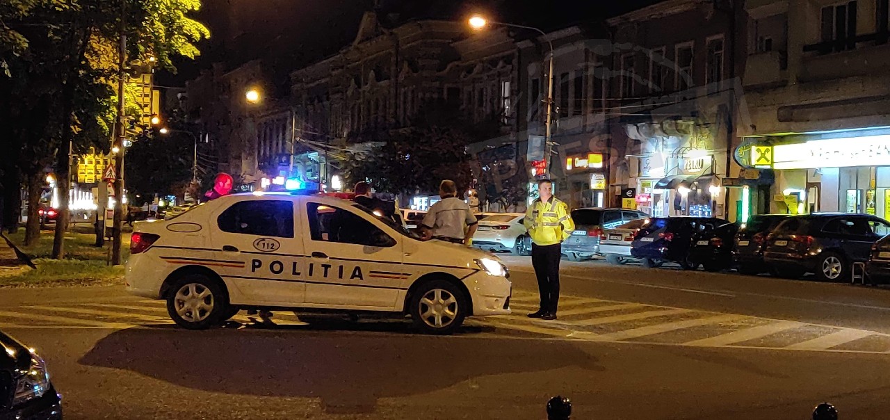 Șofer, beat pulbere, a fugit de Poliție. Urmărire ca-n filme prin municipiul Satu Mare