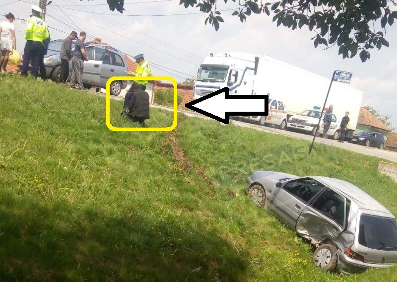 FOTO. ACCIDENT pe DN19. Acuzație la adresa unui șofer: nici primul ajutor nu l-a dat