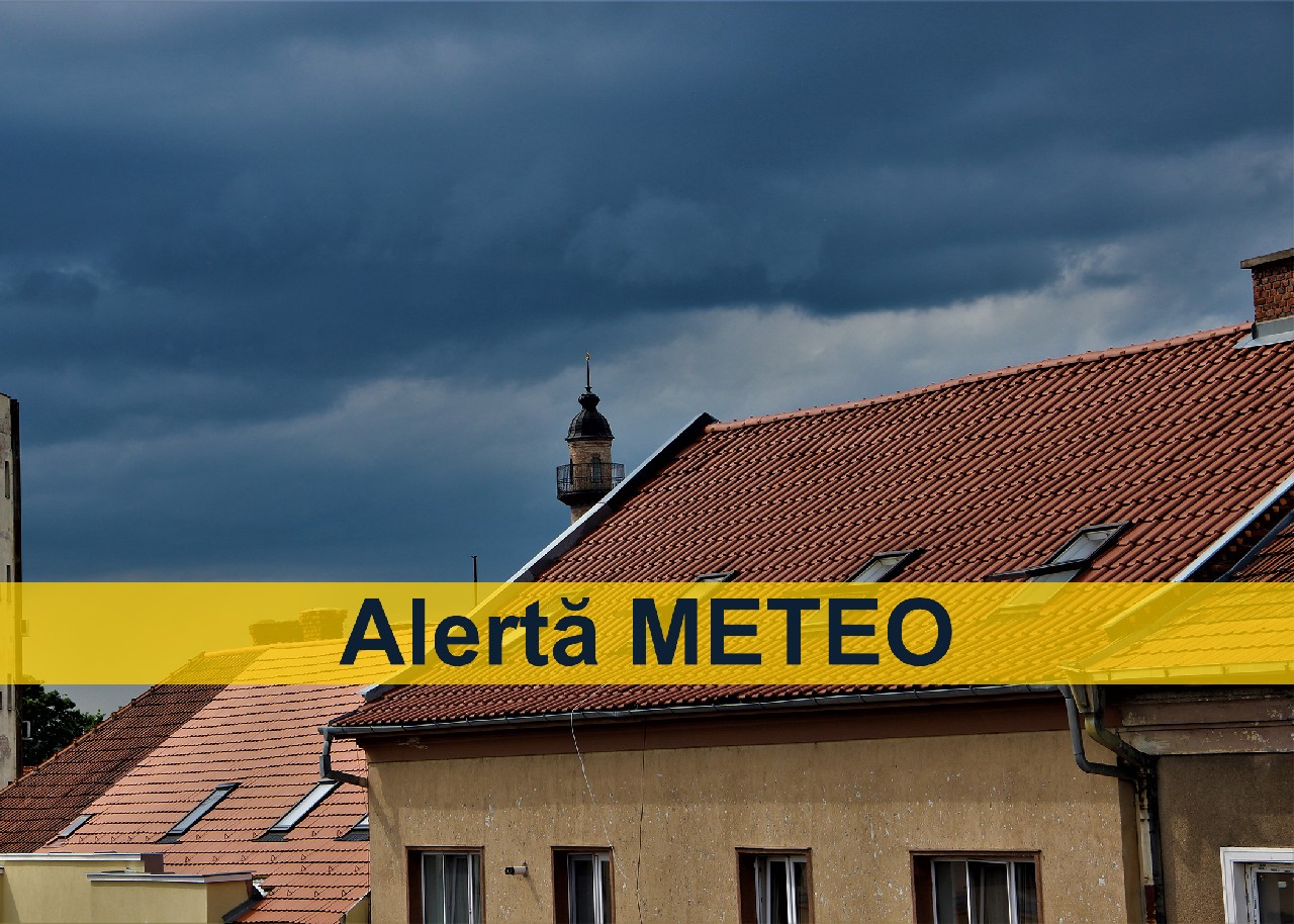 Cod galben pentru județul Satu Mare. Avertizare de furtuni și vijelii