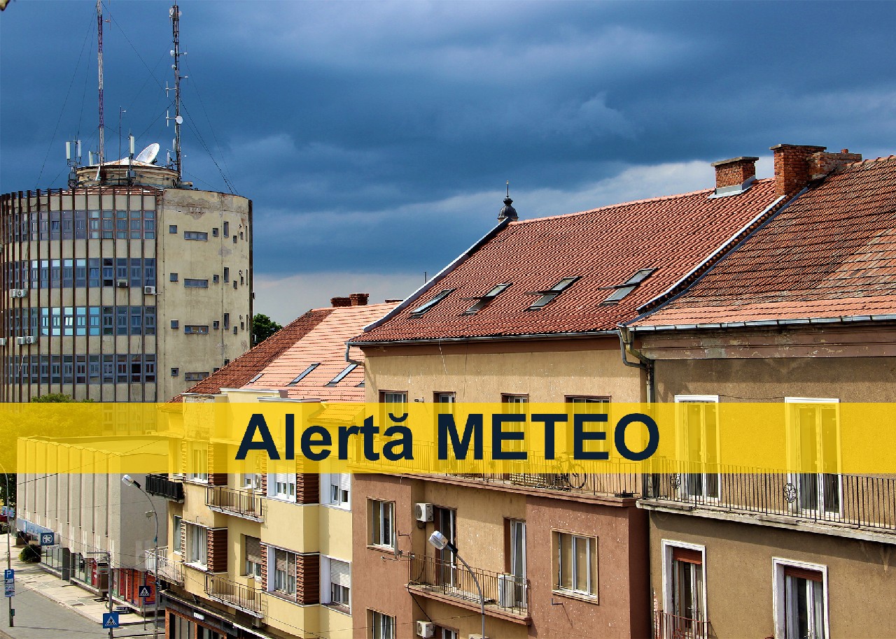 Mai multe localități din Satu Mare, sub Cod galben de furtună și vijelii