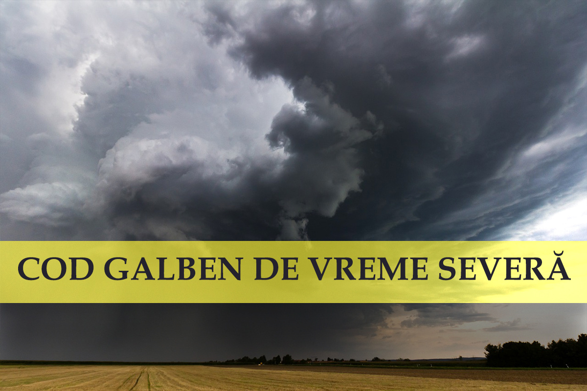 Cod galben de vreme severă. Avertizarea meteorologilor